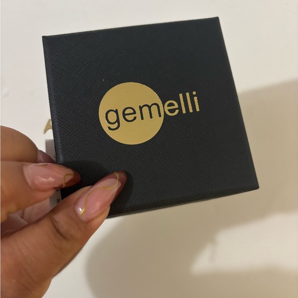 Gold Espresso Martini Earrings - Picture 3 of 3